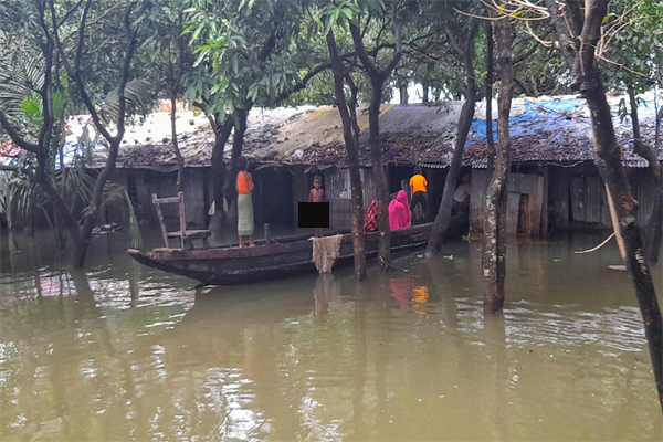 সিলেটে বন্যা: সাড়ে ৯ লাখ মানুষ পানিবন্দি