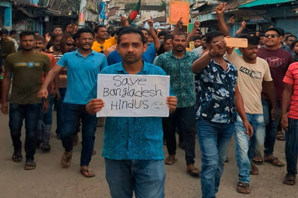 হবিগঞ্জে হিন্দু বৌদ্ধ খ্রিস্টান ঐক্য পরিষদের সাধারণ সম্পাদক জয়সেন দাশের বাড়ীতে হামলা, লুটপাট
