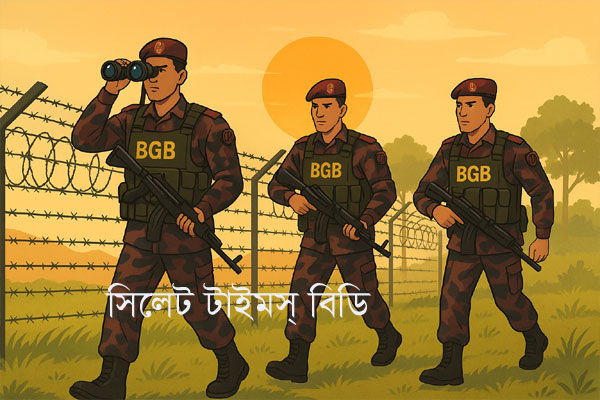 অনুপ্রবেশ ঠেকাতে সিলেট সীমান্তে বাড়তি সতর্কতা