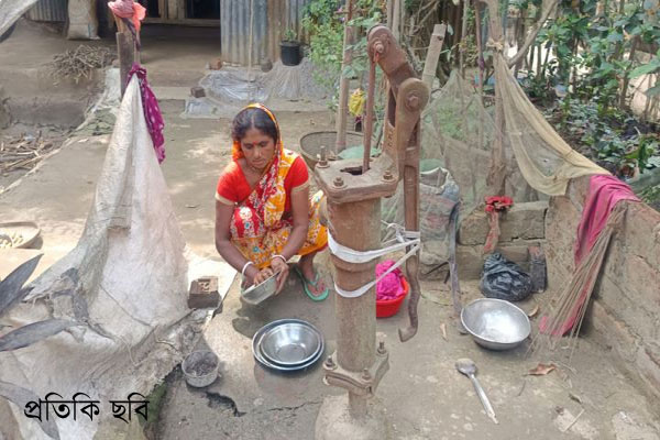 সুনামগঞ্জে বেশিরভাগ নলকূপে মিলছে না পানি, সুনামগঞ্জে হাহাকার