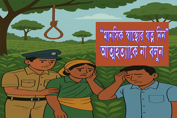 বড়লেখায় চা শ্রমিকের লাশ উদ্ধার