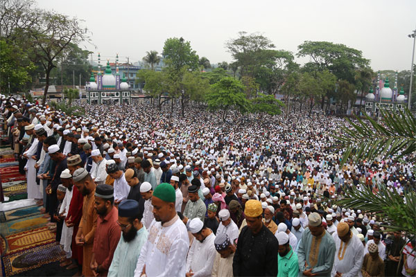 সিলেটে ২৯৪১ ঈদগাহ-মসজিদে ঈদুল আজহার জামাত