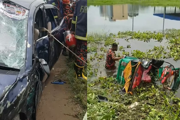 দক্ষিণ সুরমায় সড়ক দুর্ঘটনায় নিহত ১, আহত ৫
