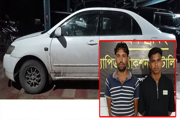 চন্ডিপুল থেকে দুই যুবককে আটক করেছে র‌্যাব