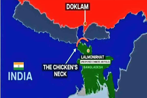 ‘চিকেনস নেক’ এর সুরক্ষায় বাংলাদেশ সীমান্তে নতুন ৩ সামরিক ঘাঁটি বানাচ্ছে ভারত