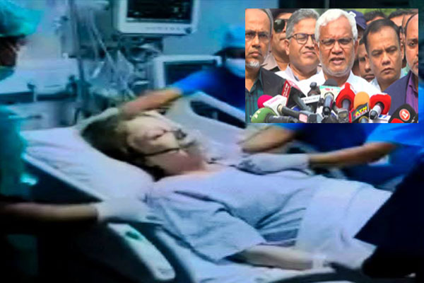 চিকিৎসা গ্রহণ করতে পারছেন খালেদা জিয়া, গুজবে কান না দিবেন না: ডা. এ জেড এম জাহিদ