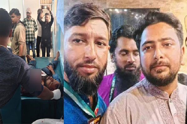 এনসিপি নেতার মাথায় গুলি