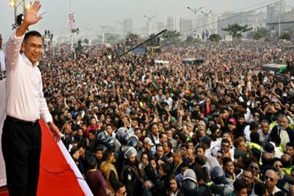 তারেক রহমানের আকাশচুম্বী জনপ্রিয়তায় বাড়ছে নিরাপত্তা ঝুঁকি