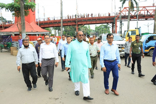 সুরমা নদীতে বন্যা নিয়ন্ত্রনে হবে স্লুইস গেট আর দুই তীরে ওয়াকওয়ে