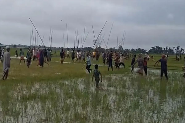 সুনামগঞ্জে দুই পক্ষের সংঘর্ষে আহত অর্ধশতাধিক