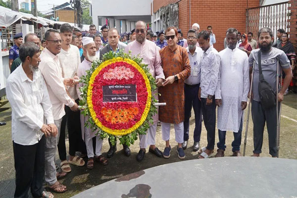 সিলেটে যথাযোগ্য মর্যাদায় জুলাই শহিদ দিবস পালিত