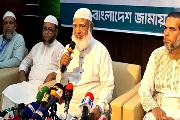 জামায়াতে ইসলামীর আমির ও জাতীয় সংসদের বিরোধীদলীয় নেতা ডা. শফিকুর রহমান