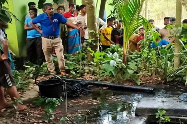 হবিগঞ্জের নিখোঁজের সাড়ে তিন বছর পর সেফটিক ট্যাংকে মিলল কঙ্কাল